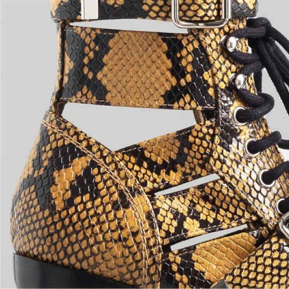 Chloe Rylee Python Print Medium Ankle
Boots - Picture 12 of 14